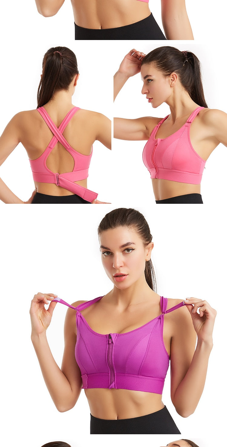 Sports Bra Women's Tube Top Bralette Underwear Gym Without Bones Active Plus Size Invisible Seamless Fitness Bra Top The Clothing Company Sydney