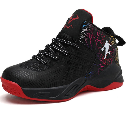 Boys Girls Basketball Shoes Soft Non-slip Kids Sneakers Thick Sole Sport Shoes Outdoor Trainers The Clothing Company Sydney