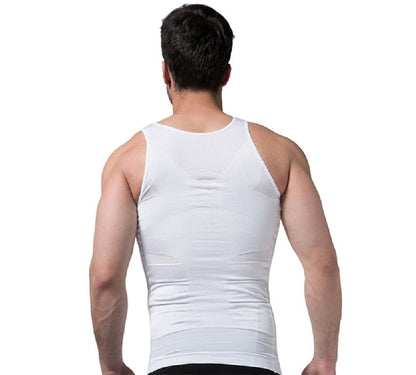 Men's Body Shapewear Corset Vest Shirt Compression Underwear Sports Vest The Clothing Company Sydney