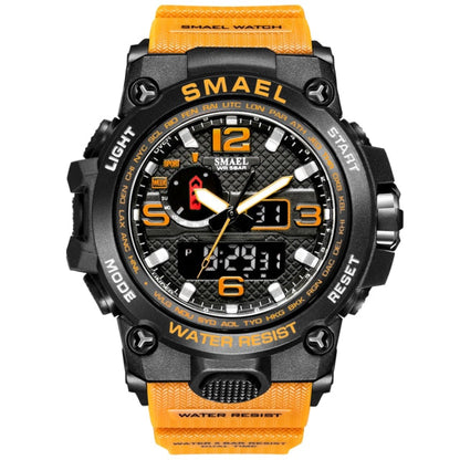 50M Water Resitant Clock Alarm 1545D Dual Display Wristwatch Quartz Military Watch Sport New Mens Watch The Clothing Company Sydney