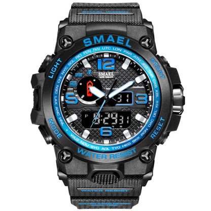 50M Water Resitant Clock Alarm 1545D Dual Display Wristwatch Quartz Military Watch Sport New Mens Watch The Clothing Company Sydney