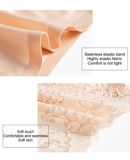 3 Pack Hollow Out Women's Panties Ice Silk Underwear Seamless Solid Sports Briefs Low Waist Underpants Lingerie Set The Clothing Company Sydney