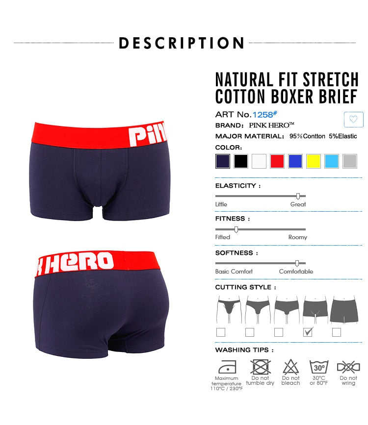 4 Pack Men Underwear Boxers 8 Colors Comfortable Hyal Men Boxer Underwear Underwear Shorts Trunks The Clothing Company Sydney