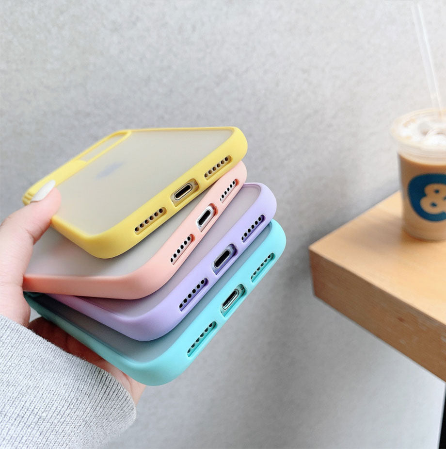 Camera Lens Protection Phone Case on For iPhone 13 11 12 Pro Max Plus Xr XsMax X Xs Candy Soft Back Cover The Clothing Company Sydney