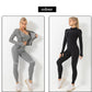 3 Piece Seamless  Women Yoga Sets Ladies Sport Gym suits Wear Running Clothes women Fitness Sport Yoga Suit Keep warm yoga clothing The Clothing Company Sydney