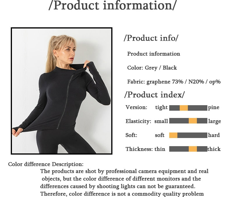 3 Piece Seamless  Women Yoga Sets Ladies Sport Gym suits Wear Running Clothes women Fitness Sport Yoga Suit Keep warm yoga clothing The Clothing Company Sydney