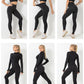 3 Piece Seamless  Women Yoga Sets Ladies Sport Gym suits Wear Running Clothes women Fitness Sport Yoga Suit Keep warm yoga clothing The Clothing Company Sydney