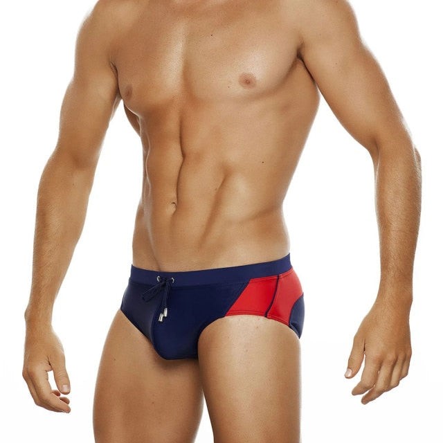 Push-Up Pad Enlarge Pouch Gay Swimwear Colorful Padded Mens Swimming Briefs Swim Surf Beach Shorts Boxers Trunks The Clothing Company Sydney