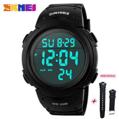 Men Ladies Sports Watches Chronos Countdown Watch Waterproof LED Digital Watch The Clothing Company Sydney