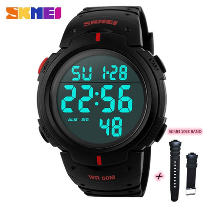 Men Ladies Sports Watches Chronos Countdown Watch Waterproof LED Digital Watch The Clothing Company Sydney