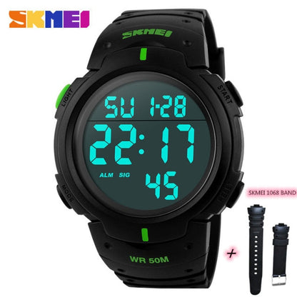 Men Ladies Sports Watches Chronos Countdown Watch Waterproof LED Digital Watch The Clothing Company Sydney
