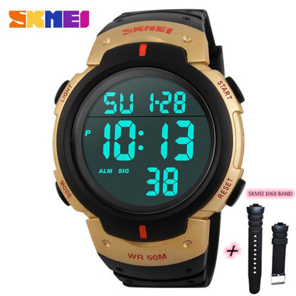 Men Ladies Sports Watches Chronos Countdown Watch Waterproof LED Digital Watch The Clothing Company Sydney