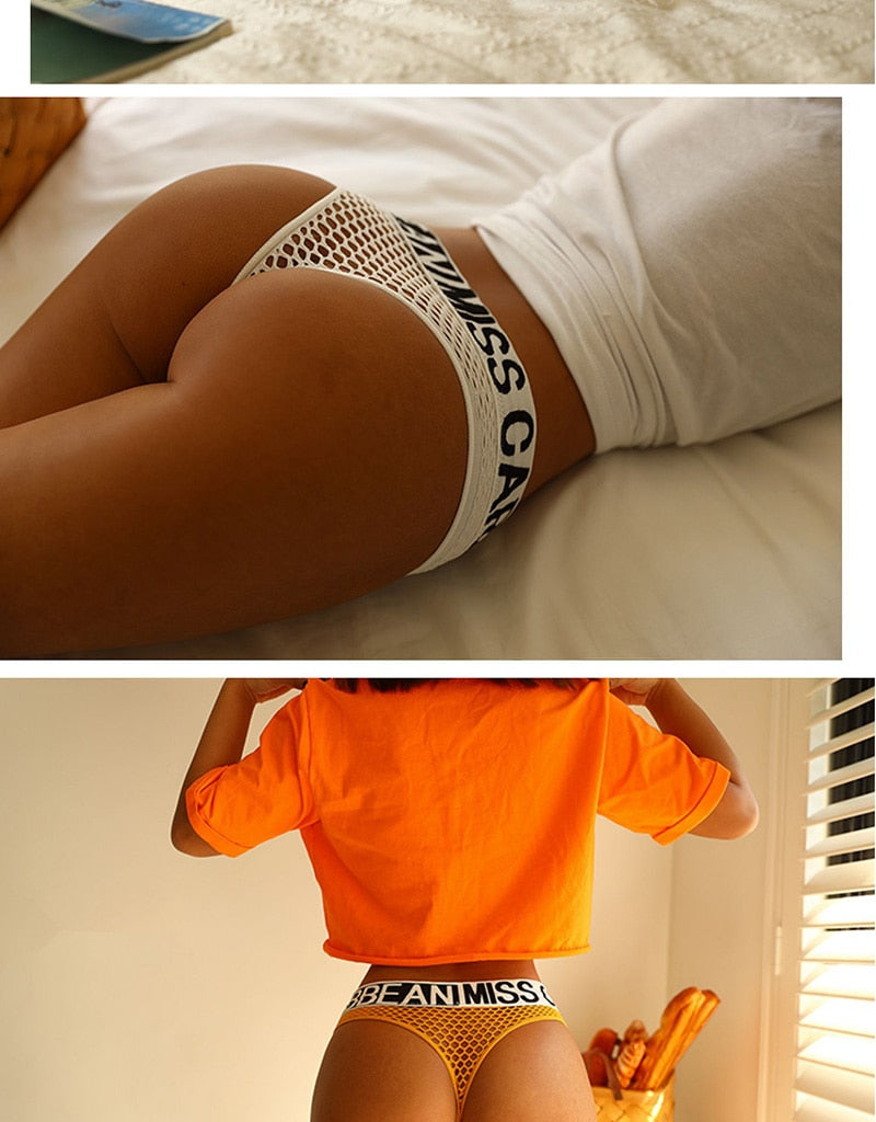 3 Pack Transparent Sport Panties Set Underwear Seamless Thongs G-String Comfort Lady Lingerie Soft Briefs The Clothing Company Sydney