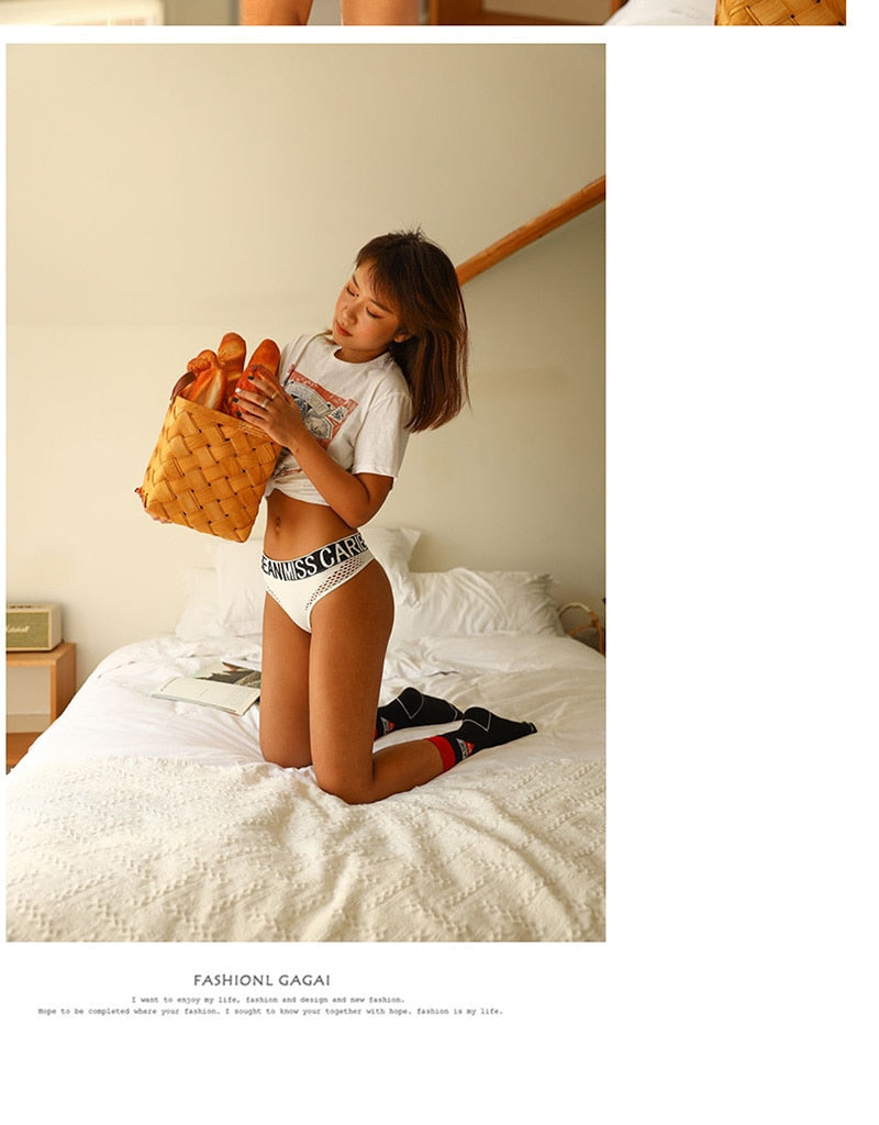 3 Pack Transparent Sport Panties Set Underwear Seamless Thongs G-String Comfort Lady Lingerie Soft Briefs The Clothing Company Sydney