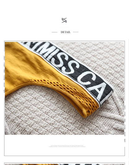 3 Pack Transparent Sport Panties Set Underwear Seamless Thongs G-String Comfort Lady Lingerie Soft Briefs The Clothing Company Sydney