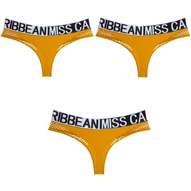 3 Pack Transparent Sport Panties Set Underwear Seamless Thongs G-String Comfort Lady Lingerie Soft Briefs The Clothing Company Sydney