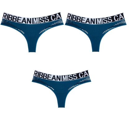 3 Pack Transparent Sport Panties Set Underwear Seamless Thongs G-String Comfort Lady Lingerie Soft Briefs The Clothing Company Sydney