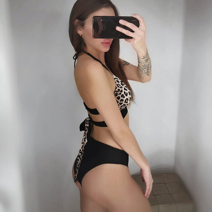 2 Piece One Shoulder Swimsuit High Waist Swimwear Ring Ribbed Brazilian Bikini Set The Clothing Company Sydney