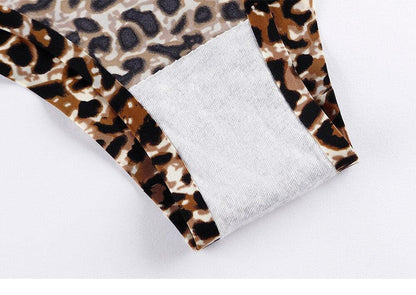 1 Piece Women's Panties Underwear Seamless Sports Leopard T-back G-string Thongs Ice Silk Briefs The Clothing Company Sydney