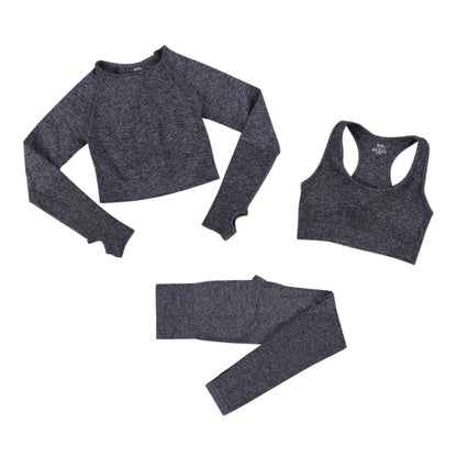 2 Piece Gym Sportwear Yoga Set Suit for Fitness Sport Outfit Seamless Leggings Sports Shorts Top Workout Set The Clothing Company Sydney