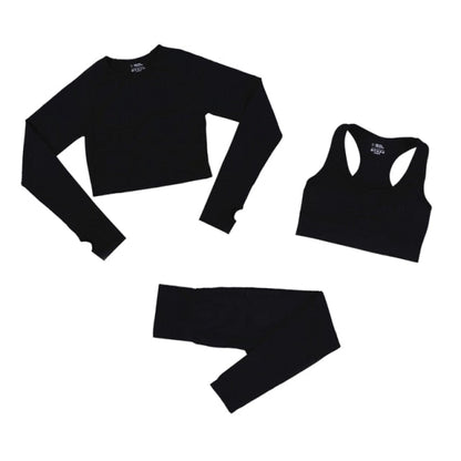2 Piece Gym Sportwear Yoga Set Suit for Fitness Sport Outfit Seamless Leggings Sports Shorts Top Workout Set The Clothing Company Sydney