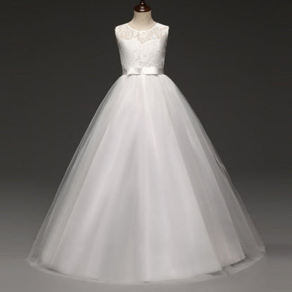 Princess Girls Formal Party Kids Long Flower Dress Wedding Evening Party Prom Ball Gown The Clothing Company Sydney