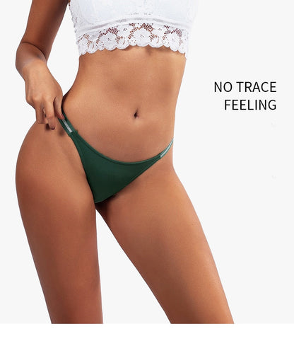 3 Pack Thongs Panties Bikini G-String Seamless Underwear Low Waist Briefs Underpants Lingerie The Clothing Company Sydney