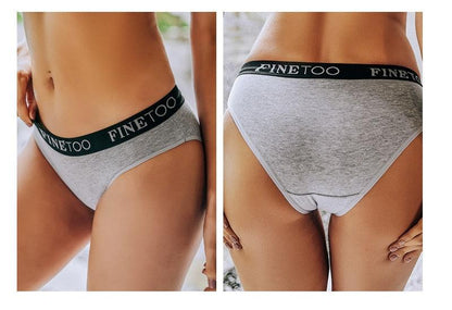 2 Pack Cotton Seamless Briefs Comfortable Solid Color Panties Low Waist Breathable Intimates Underpants Underwear The Clothing Company Sydney