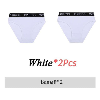 2 Pack Cotton Seamless Briefs Comfortable Solid Color Panties Low Waist Breathable Intimates Underpants Underwear The Clothing Company Sydney