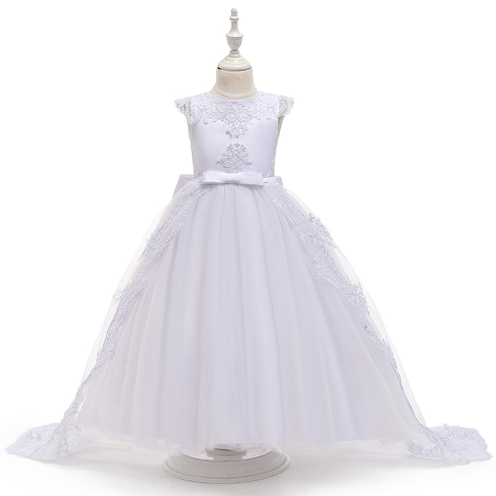 Summer Girls Long Bridesmaid Kids Dresses For Girls Children Princess Flower Girl Party Wedding Dress The Clothing Company Sydney
