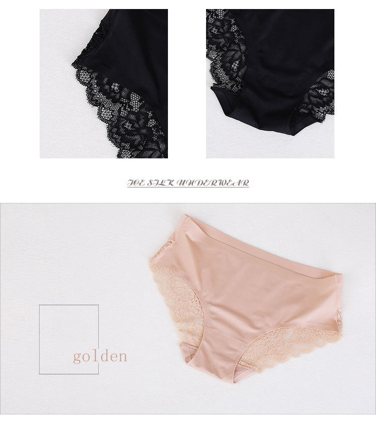 3 pack Women's lingerie Lace Underwear Seamless Panties Brief Ice Silk intimates Underpants Cotton briefs The Clothing Company Sydney