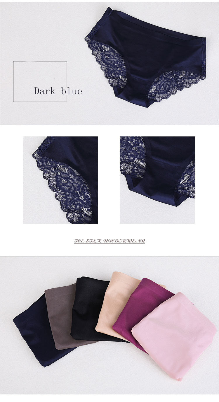 3 pack Women's lingerie Lace Underwear Seamless Panties Brief Ice Silk intimates Underpants Cotton briefs The Clothing Company Sydney