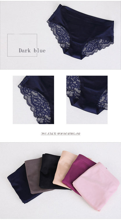 3 pack Women's lingerie Lace Underwear Seamless Panties Brief Ice Silk intimates Underpants Cotton briefs The Clothing Company Sydney