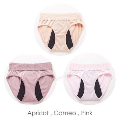 3Pack 4-Layers Menstrual Period Panties For Women Incontinence Underwear Heavy Absorbent Leakproof Lingerie Quality Nylon Briefs The Clothing Company Sydney