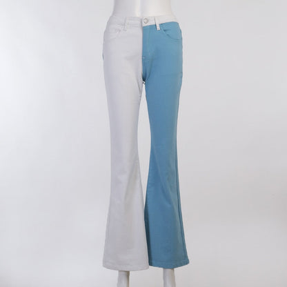 Flare Jeans Embroidery Trousers Y2K Casual Streetwear Denim Fashion Vintage  Patchwork Pants The Clothing Company Sydney