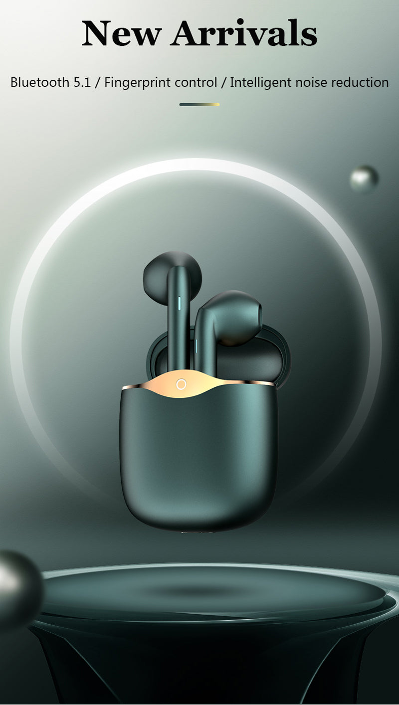 Bluetooth 5.1 Headphones Stereo True Wireless Earphone Earbuds In Ear Handsfree & Mic Earphone Ear Buds For Mobile Phone The Clothing Company Sydney