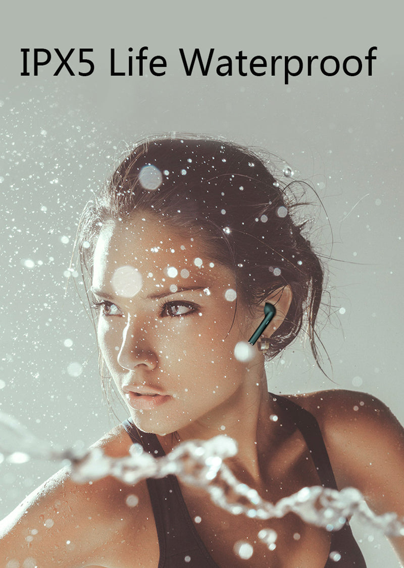 Bluetooth 5.1 Headphones Stereo True Wireless Earphone Earbuds In Ear Handsfree & Mic Earphone Ear Buds For Mobile Phone The Clothing Company Sydney