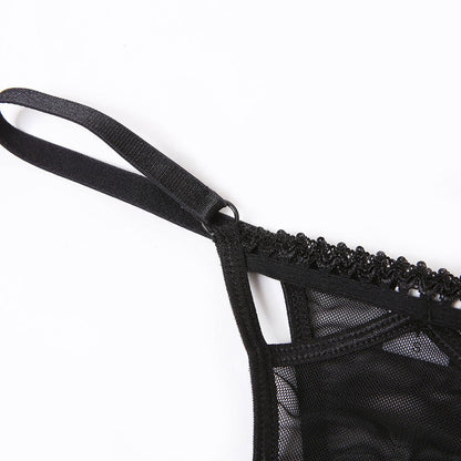 2 Piece Sensual Lingerie Set Push Up Bra Set Underwire Underwear Transparent Ultra-thin Bralette Set The Clothing Company Sydney