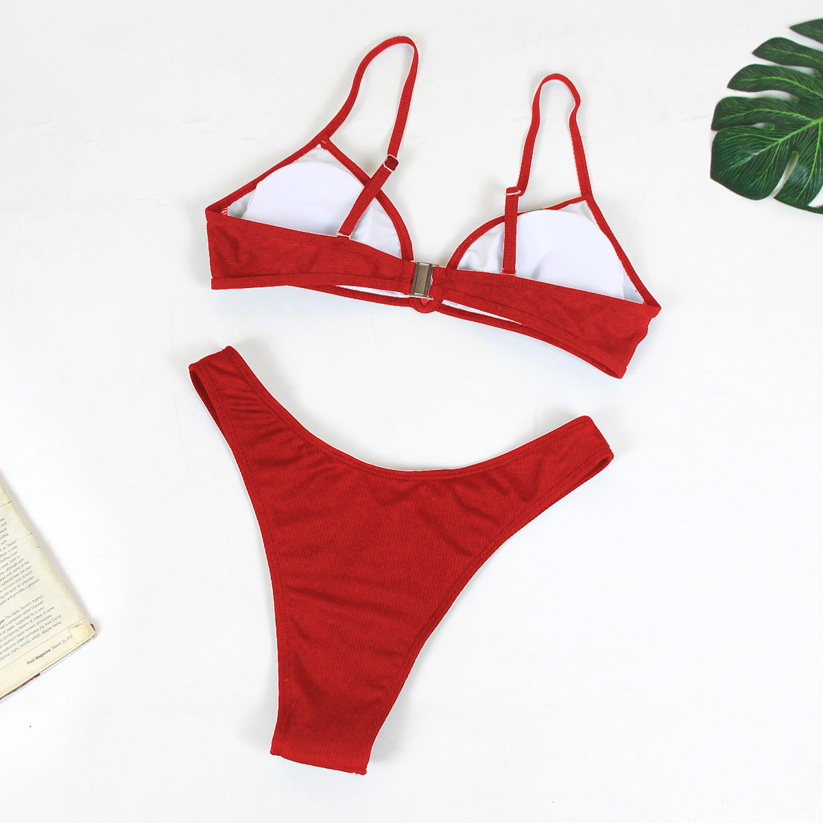 Brazilian Bikini Push Up Swimsuit Solid Beachwear Bathing Suit Thong Swimwear Bikini Set The Clothing Company Sydney