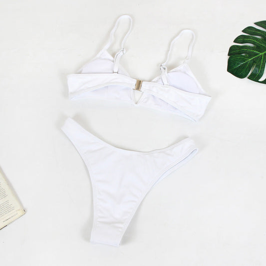 Brazilian Bikini Push Up Swimsuit Solid Beachwear Bathing Suit Thong Swimwear Bikini Set The Clothing Company Sydney