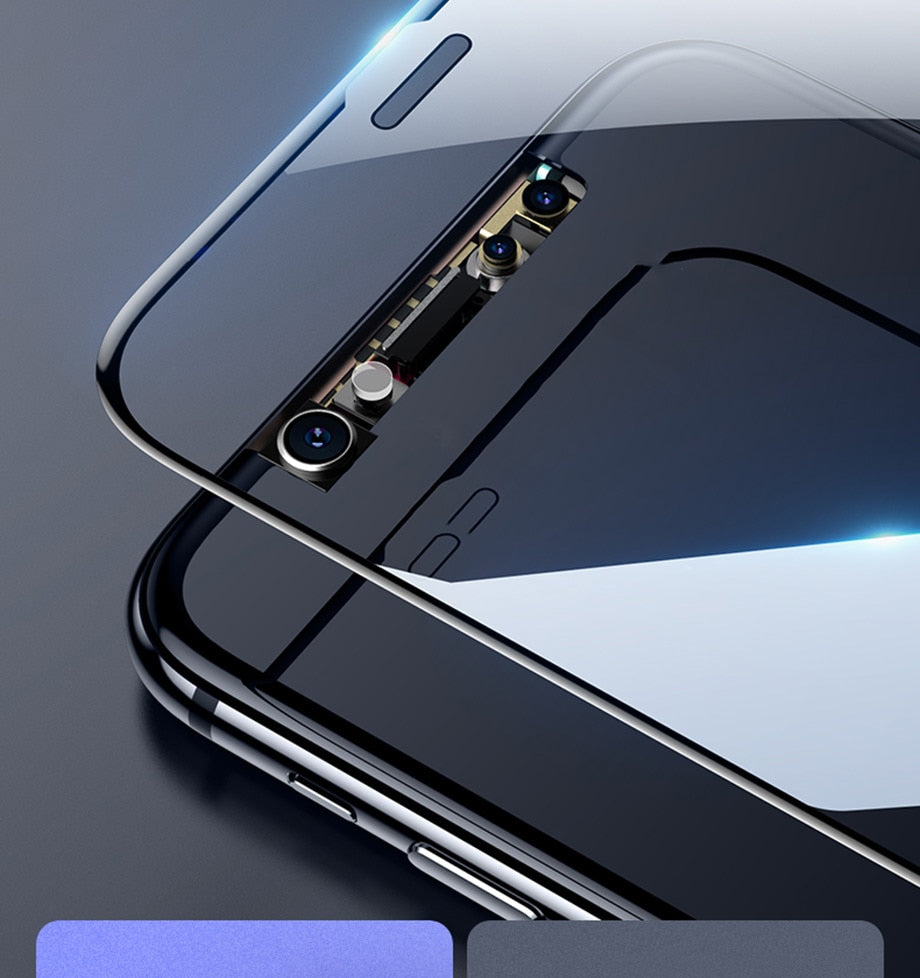 4 pack Full Cover Tempered Glass For iPhone 11 12 13 Pro Max Screen Protector For iPhone Xs Max XR 6 7 8 Anti-Spy Protective Glass The Clothing Company Sydney