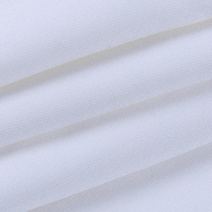 Elegant T Shirt Slash Neck Lantern Sleeve Bandage Solid White Tops Autumn Casual Slim Office Top The Clothing Company Sydney