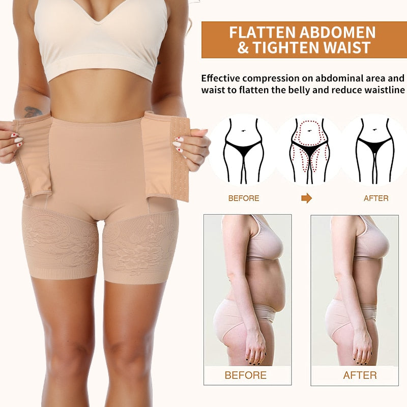 High Waist Tummy Control Body Shaper Butt Lifter Thigh Underwear Waist Trainer Shorts Panties Shapewear The Clothing Company Sydney