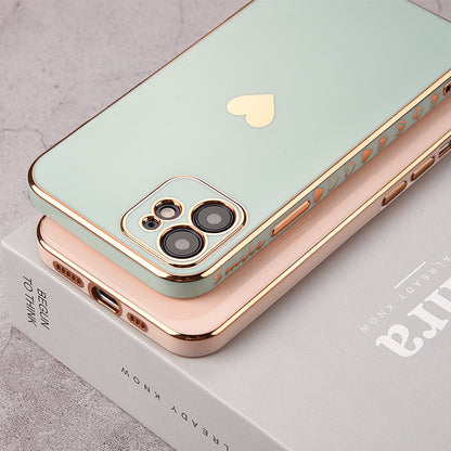 Solid Plating Lens Protection Phone Case For iPhone 12 11 Pro Max X XR XS Max 8  13 Pro Max Soft Cover Case The Clothing Company Sydney