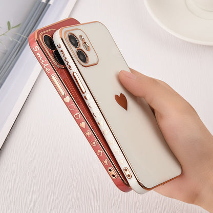Solid Plating Lens Protection Phone Case For iPhone 12 11 Pro Max X XR XS Max 8  13 Pro Max Soft Cover Case The Clothing Company Sydney