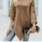 Autumn Winter Button Sweater Oversized Turtleneck Jumper Knitwear Holiday Vintage Cape Batwing Sleeve Poncho Pullover The Clothing Company Sydney