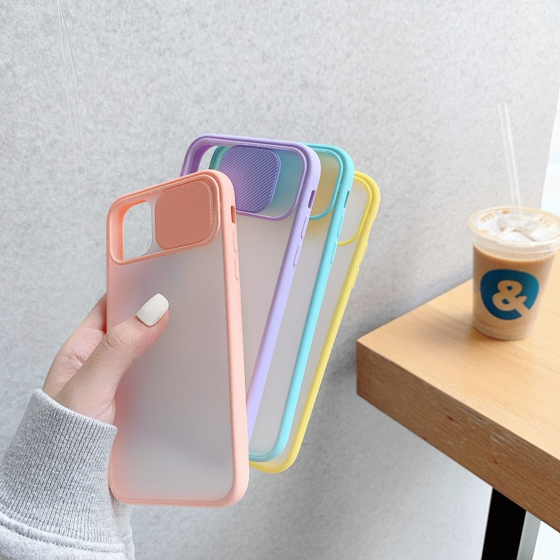 Camera Lens Protection Phone Case on For iPhone 13 11 12 Pro Max Plus Xr XsMax X Xs Candy Soft Back Cover The Clothing Company Sydney