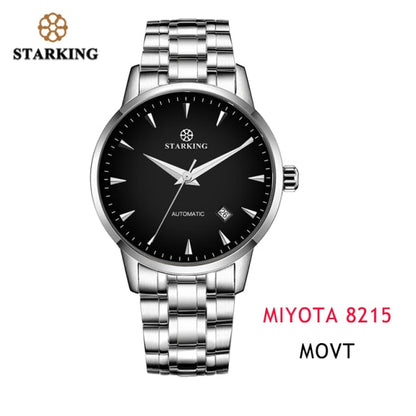 Men's Automatic Mechanical MIYOTA Movt Stainless Steel Business Calendar Week Display Water Resistant Watch The Clothing Company Sydney