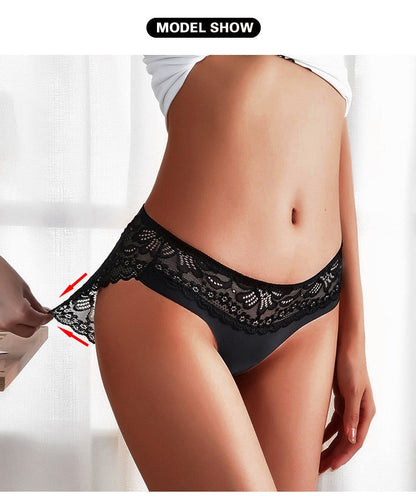 3 Pack Lace Underwear Panties Set Intimate Lingerie Cotton Briefs Transparent Undies The Clothing Company Sydney