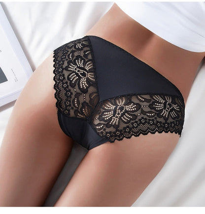 3 Pack Lace Underwear Panties Set Intimate Lingerie Cotton Briefs Transparent Undies The Clothing Company Sydney